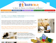 Tablet Screenshot of batico.fr