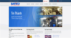 Desktop Screenshot of batico.com
